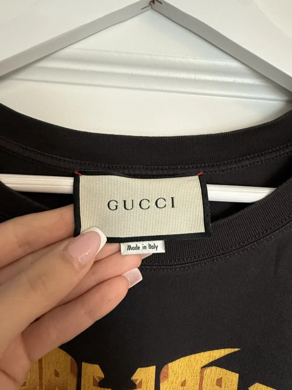 Gucci black cotton